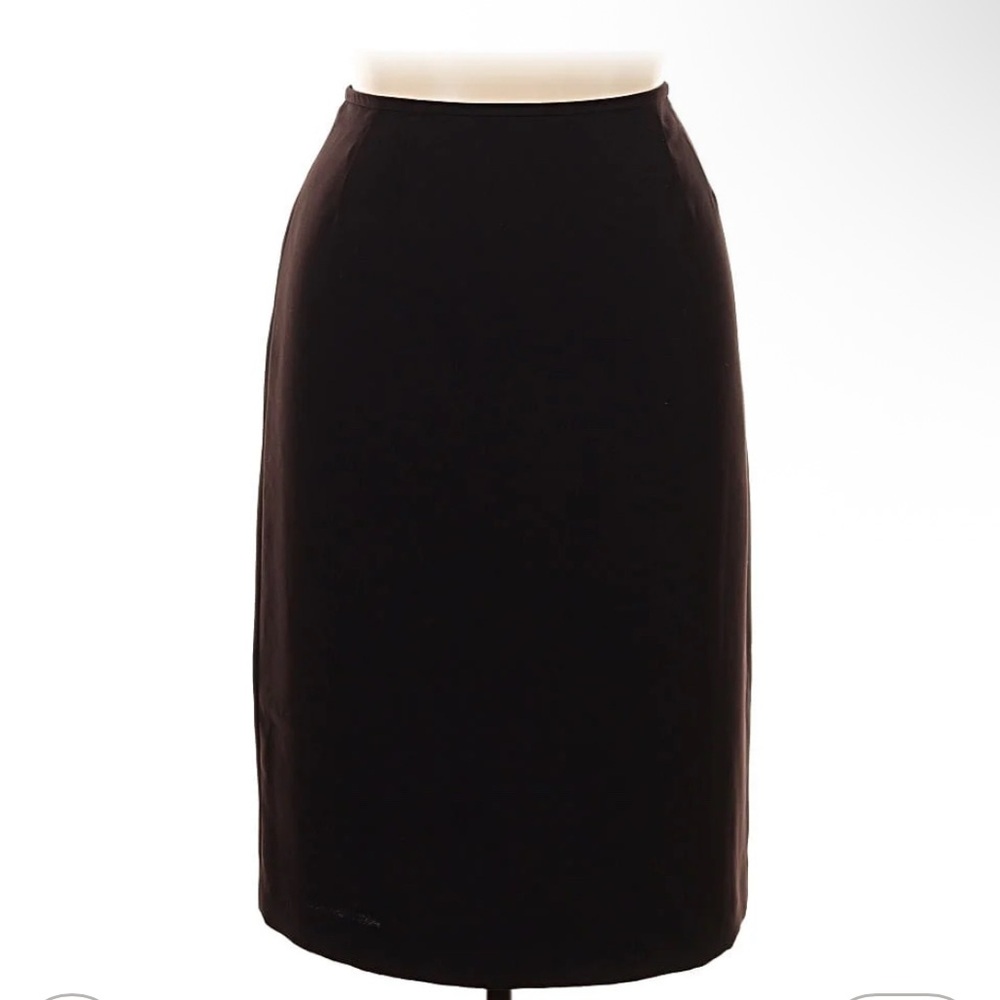 Jones Studio Classic Black Pencil Skirt